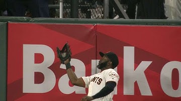 TOR@SF: Span jumps to rob Donaldson at the wall