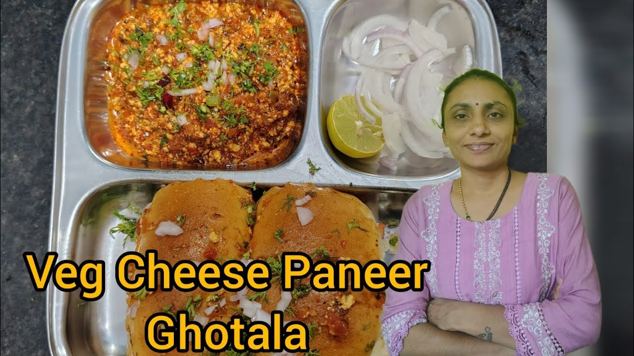 Veg Cheese Paneer Ghotala | वेज चीज़ पनीर घोटाला | Paneer ki sabji | Surat Famous Street Food