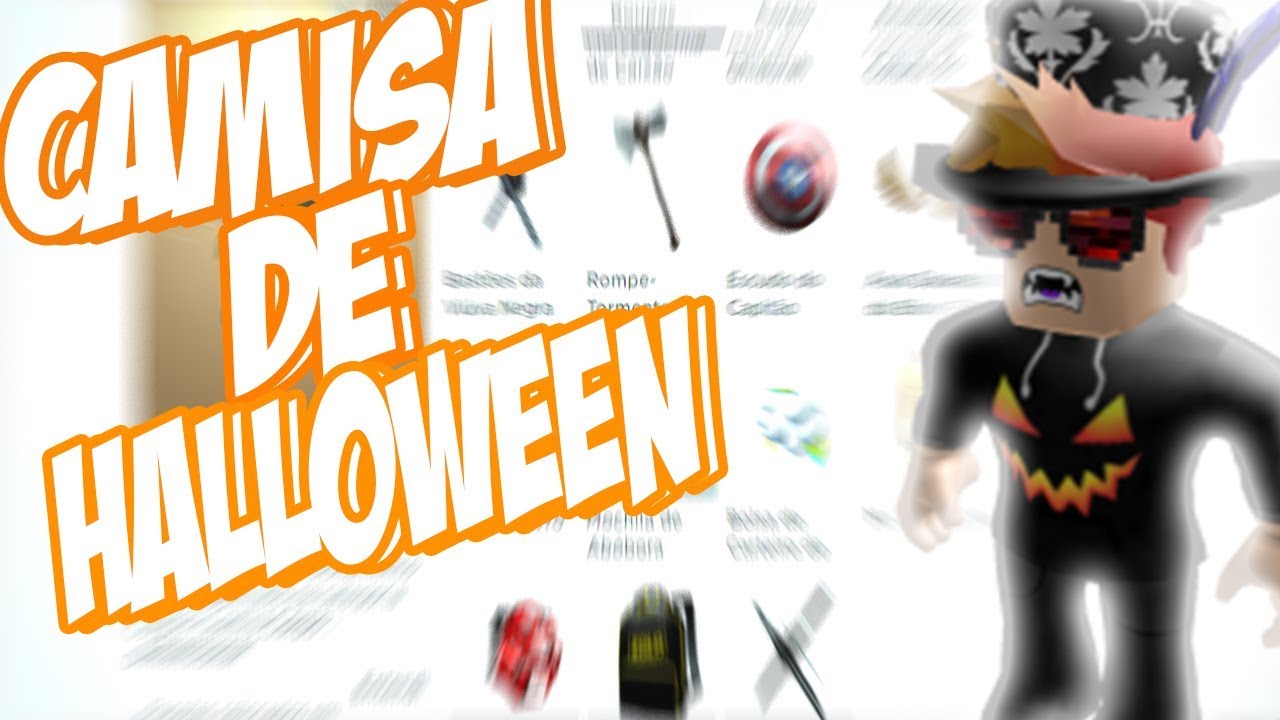 Como Fazer Uma Camisa De Halloween No Roblox Youtube - imagenes de halloween en roblox camisas