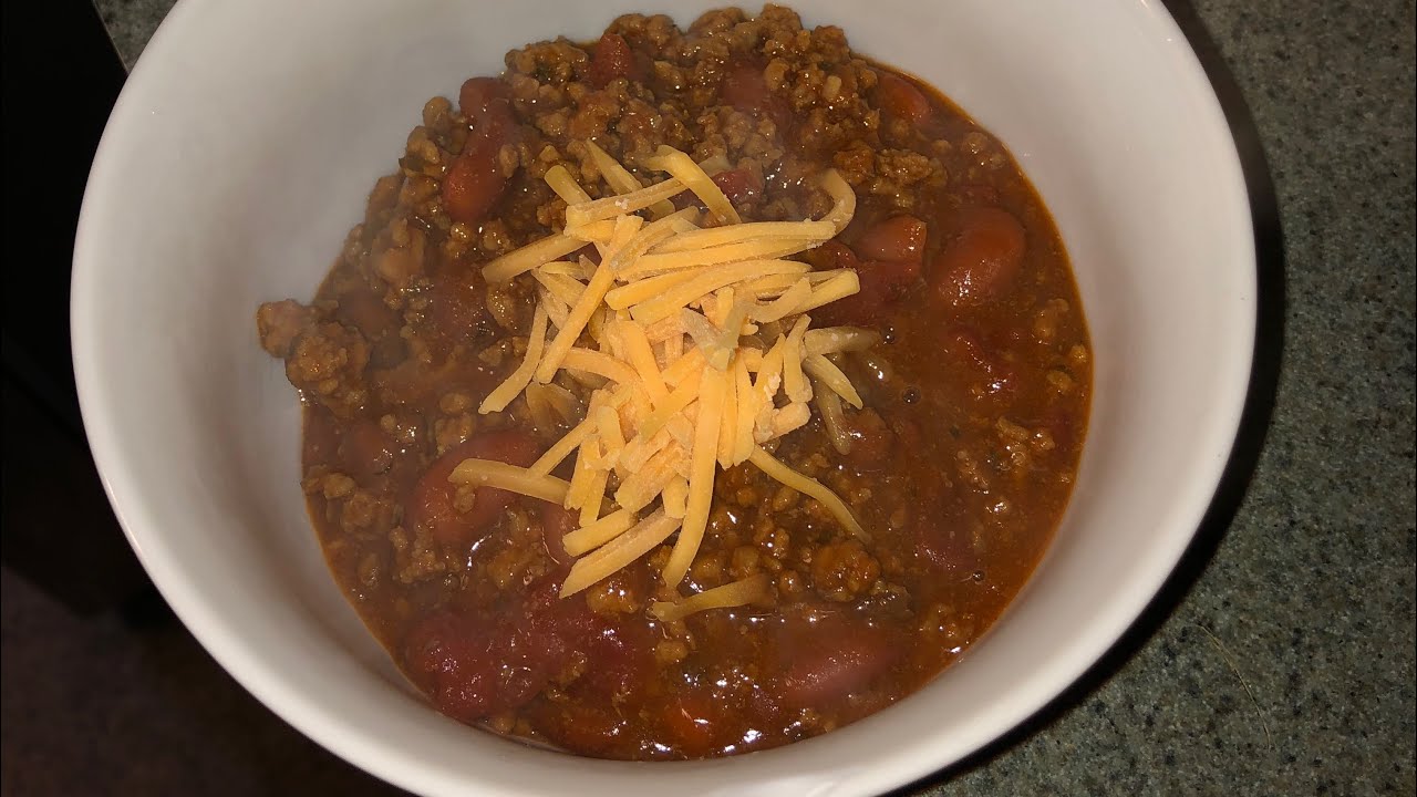 How to make Chili - YouTube