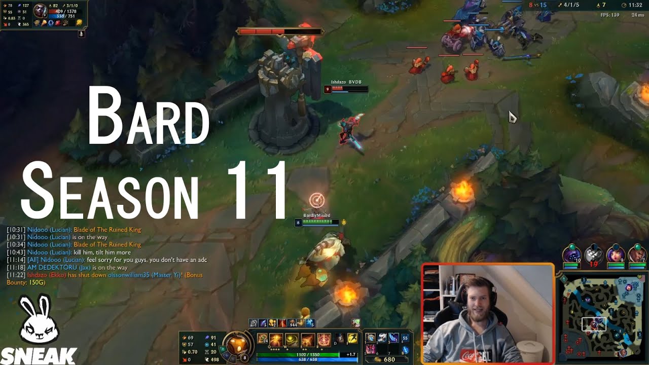 No escape! Bard Season 11: The King of the Universe - Stream Highlights