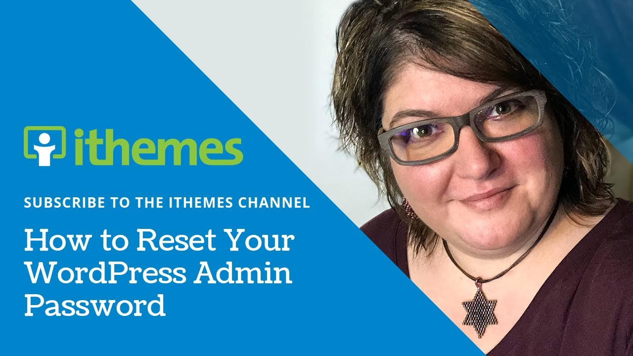 How to Reset Your WordPress Admin Password - YouTube