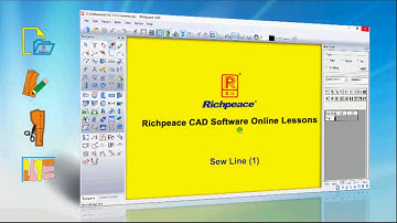 Richpeace CAD Software Online Lessons Tip of the day  Sew Line (V10)