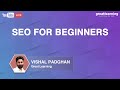 Seo for beginners  search engine optimization for beginners  digital marketing  great learning