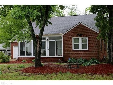 1344 POQUOSON AVE, Poquoson, VA home video tour