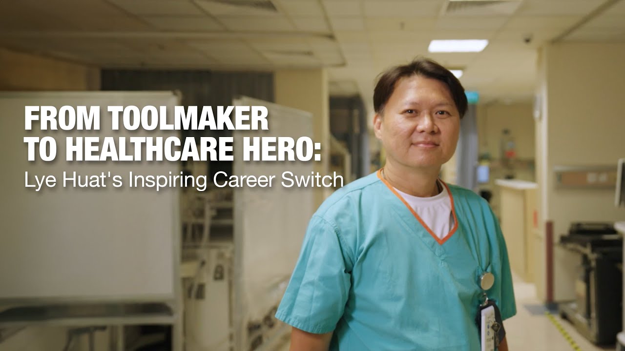 From Toolmaker to Healthcare Hero: Lye Huat's Inspiring Career Switch