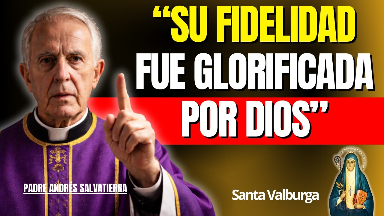 Santoral 25 febrero: Santa Valburga | El misterio del aceite que brota de su tumba 1200 años después