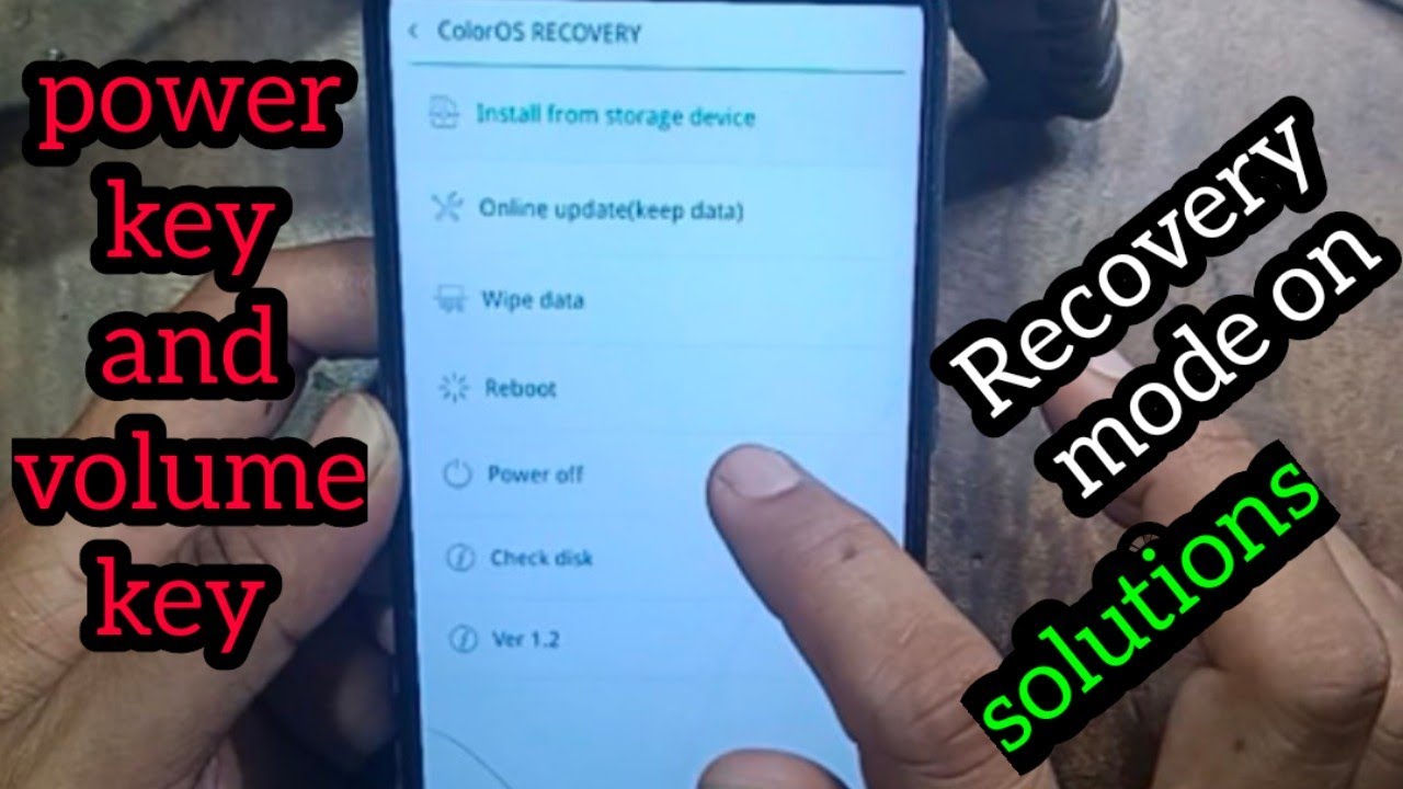 Recovery mode & Wipe Data / Factory Reset , How to fix automatic ...