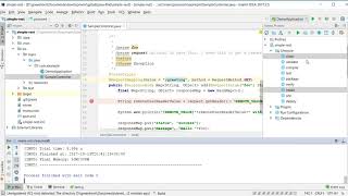 Debugging spring boot application in Intellij