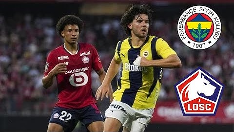 FENERBAHÇE - LILLE OSC (1-1) - MAÇ ÖZETİ - Şampiyonlar Ligi 3.Ön Eleme 2.Maç @ExxenSpor