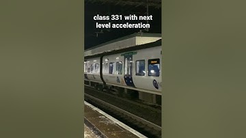 class 331 with a very quick acceleration