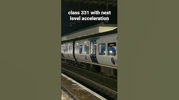 class 331 with a very quick acceleration