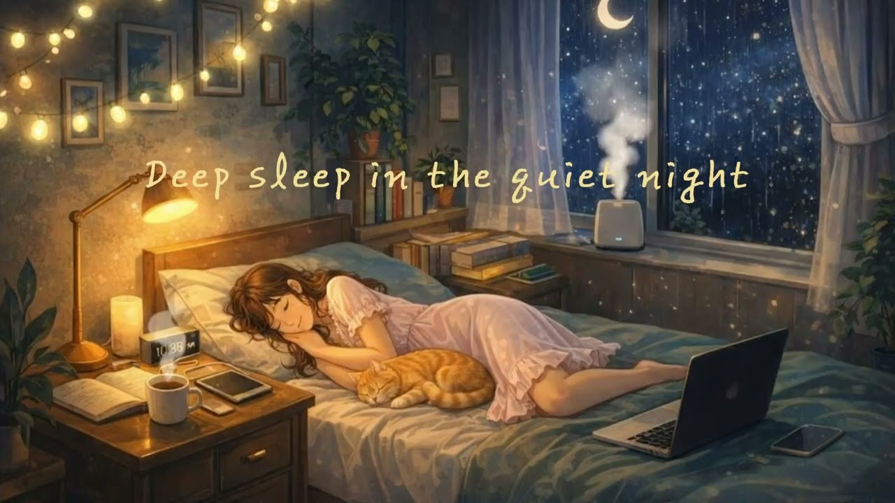 빗소리 수면음악 🌙8 Hours Black Screen Sleep Music 🌙 Deep Rest