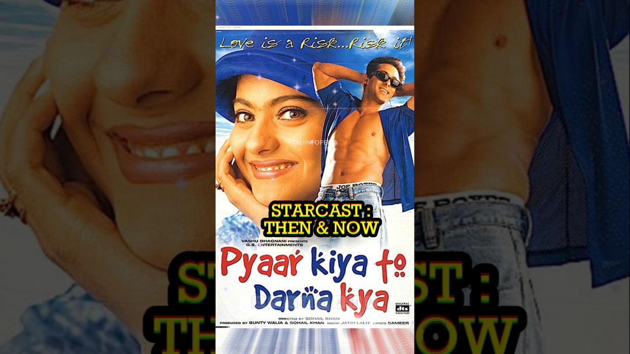 Pyaar Kiya To Darna Kya Cast Then Vs. Now | Salman & Kajol After 28 Years! #bollywood #shorts