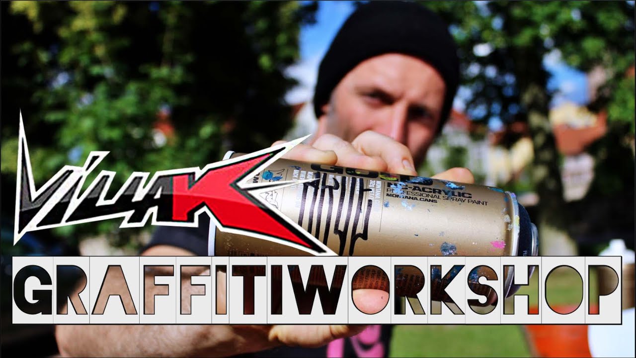 Villa K~Graffitiworkshop