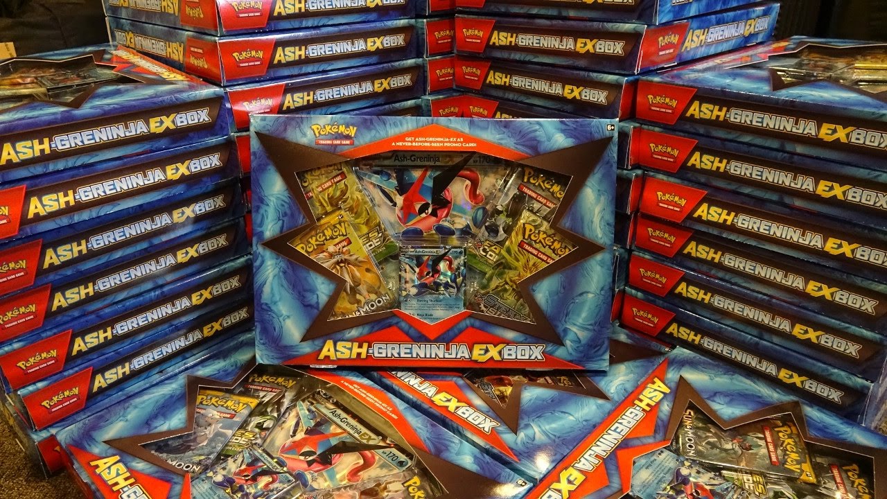 Pokemon Opening 50 Ash Greninja Ex Boxes