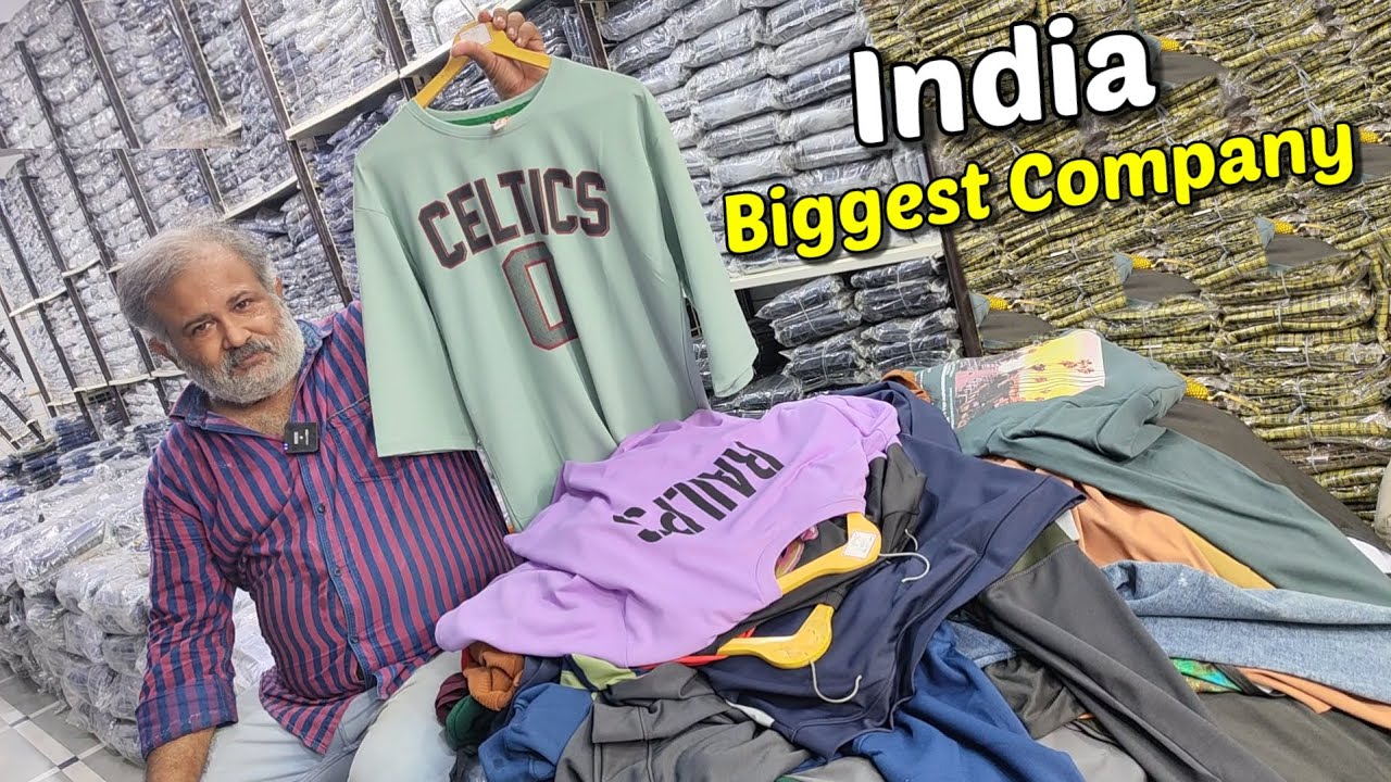 Branded T-shirt Wholesale Market In Mumbai / Tshirt Only From 80 Rupees🔥