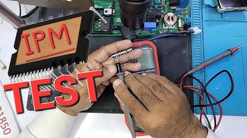 IPM TESTING | How to Check IPMIPM Full Details AC PCB REPAIRINGCOURSE | IPM Test by Multimeter
