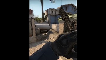 ONE WAY SMOKE MIRAGE B-SITE #shorts #csgo