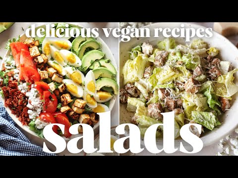 Satisfying Salads for EVERYONE! Easy Homemade Dressings