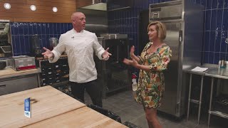 Behind The Scenes Of The Hells Kitchen Set At Foxwoods