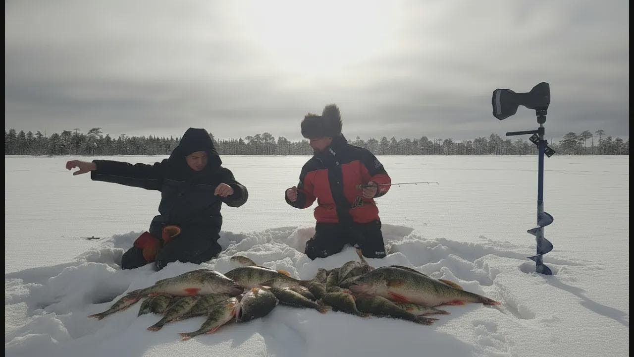 Me prometieron una pesca gigante y no fallaron. ¡Increíble pesca en un lago salvaje!