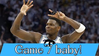 The Minnesota Timberwolves dominate the Denver Nuggets to set up Game 7 in the NBA