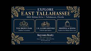 4866 Mahan Drive | Tallahassee Charm Beneath the Oaks 🎶 | Keyvora Realty