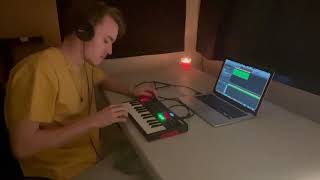 Looping with AKAI MPK Mini Play in GarageBand [On Melancholy Hill]