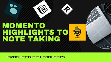 Momento Highlights and connecting to your notes (Part 1 in Podcast Highlight series) (Not sponsored)