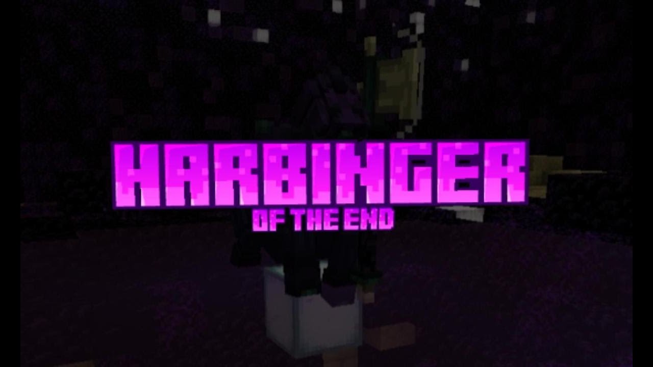 Harbinger of the end Minecraft Mythicmobs plugin - YouTube