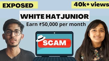 White Hat Jr. Coding Classes| Scam Explained | How to teach at White Hat jr| Earn 50k with white hat