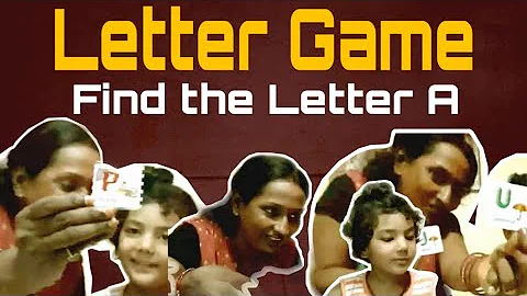 Letter Game | Find the Letter A | The Singing Walrus