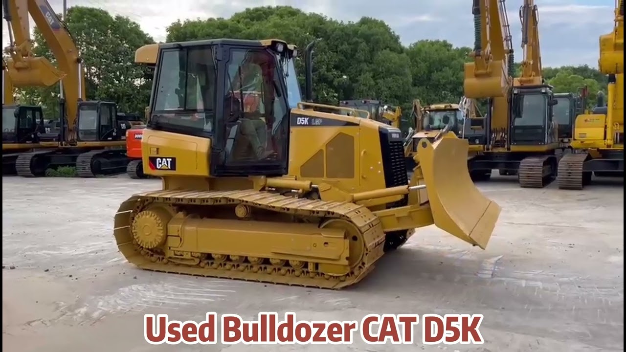 Used Medium-Sized Bulldozer CAT D5K,  2016 Year, Working Hours: 3100H