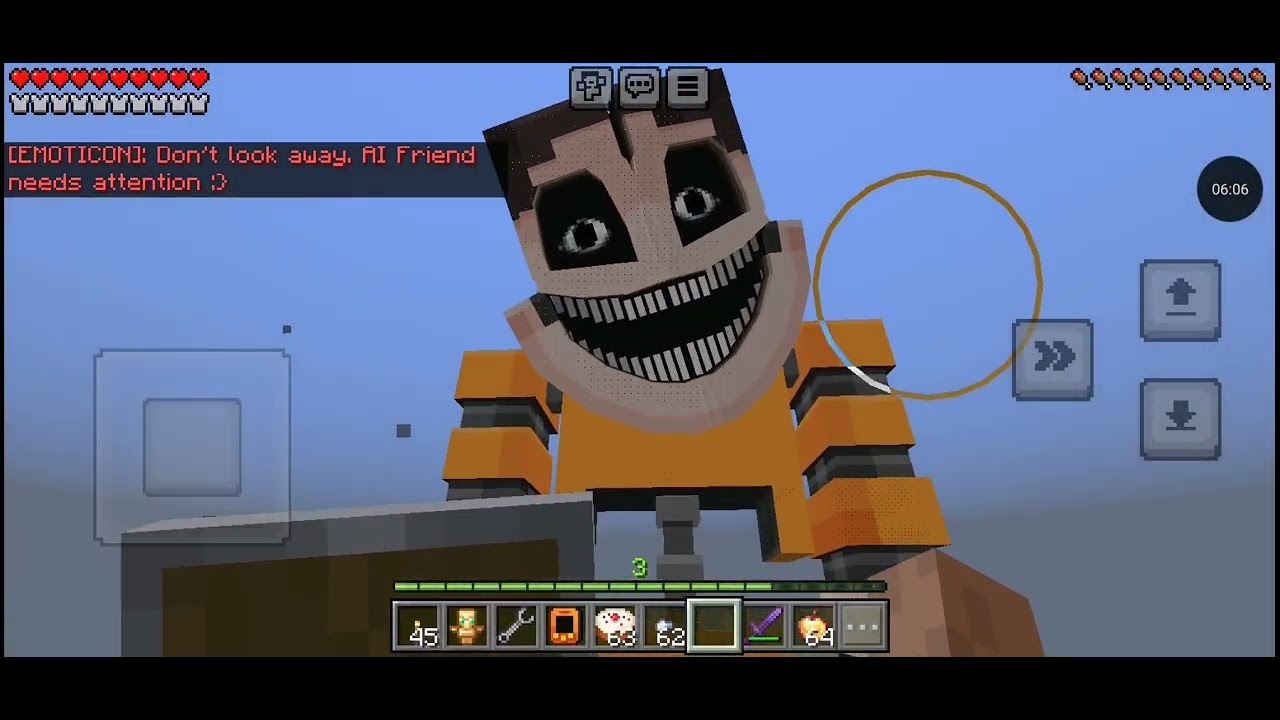 Probando el mod de Friend.exe en minecraft - YouTube