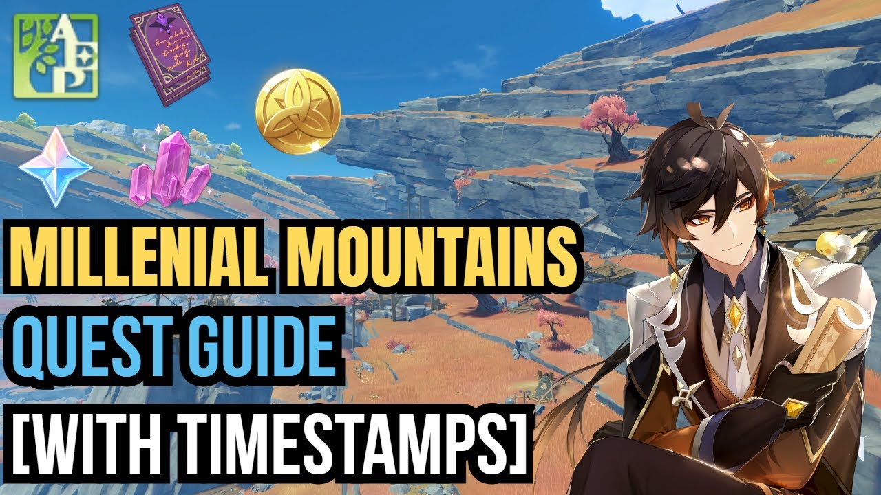 Millennial Mountains Quest Guide | Genshin Impact [With Timestamps]