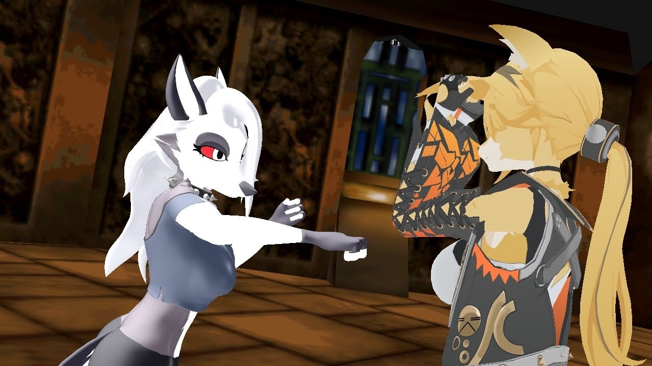 [MMD Fighting] Loona vs Pulchra 