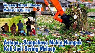 Astaga || Sampahnya Makin Numpuk || Kali Jadi Sering Meluap || Normalisasi Kali