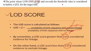 QTL Detection and Mapping Methods Part 3 (Simple Interval Mapping, SIM) by Vikas Mangal (Scientist)
