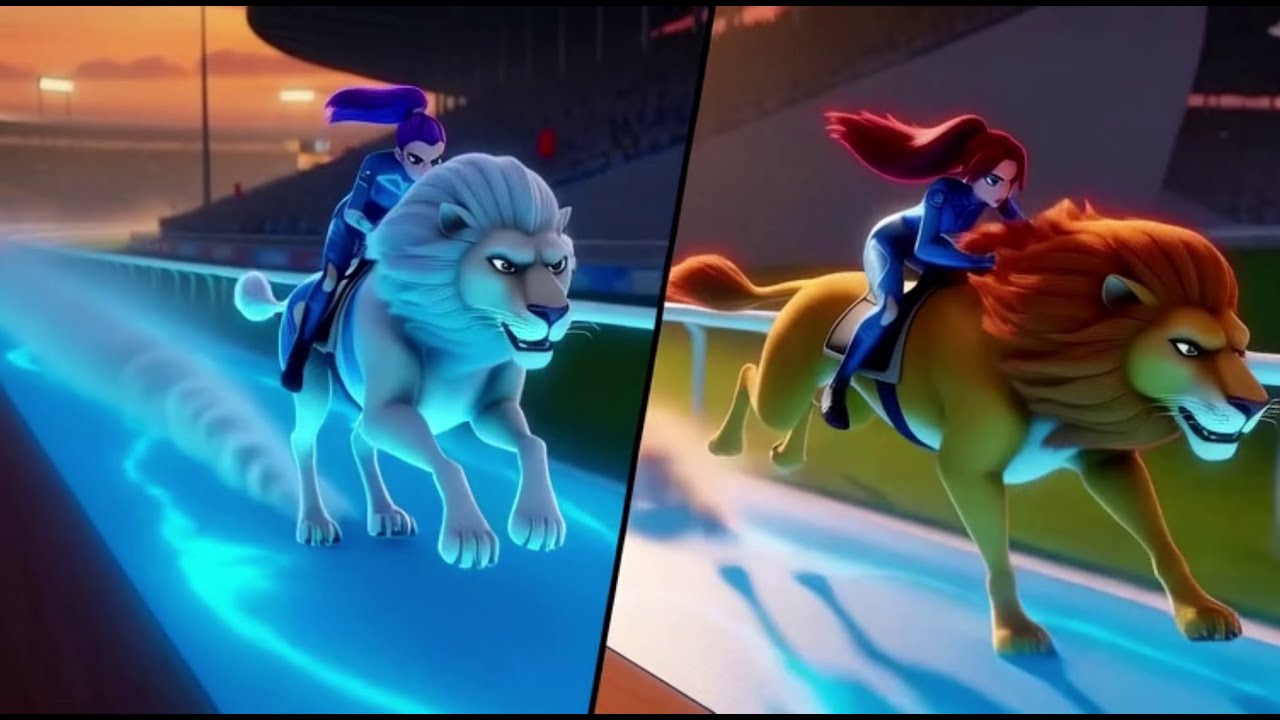 Руми против Миры 🦁 Гонка духов-зверей эмоций | Охотники на демонов в стиле K-POP