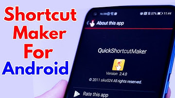 SHORTCUT MAKER! | Shortcut Maker [Create your favorite action shortcut] | Tips n Tricks