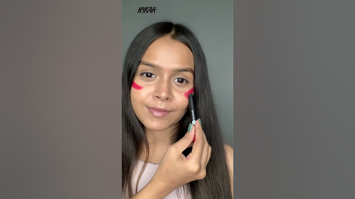 Trying Viral Blush Hack | Using Red Lipstick As Blush | Makeup Trends 2023 | Nykaa #Shorts