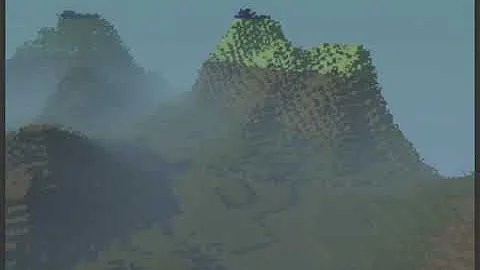 Real-time CPU-raytraced sparse voxel octtree.