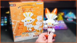 Pokemon Scorbunny Model Kit Unboxing & Review