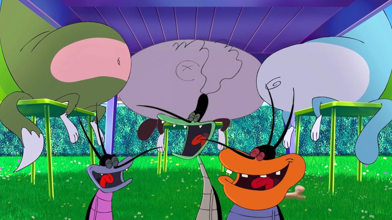 Oggy and the Cockroaches  THE FEAST S04E58 CARTOON  New Episodes in HD