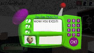 Messing Up With Mod Menu In Baldi's Basics Classic Remastered