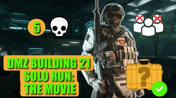 B21 WEAPONS CASE SOLO:  A MOVIE | CALL OF DUTY: DMZ BUILDING 21 TUTORIAL