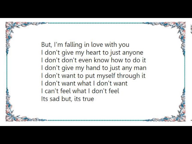 Claudia Church - I Don't Fall in Love So Easy Lyrics class=