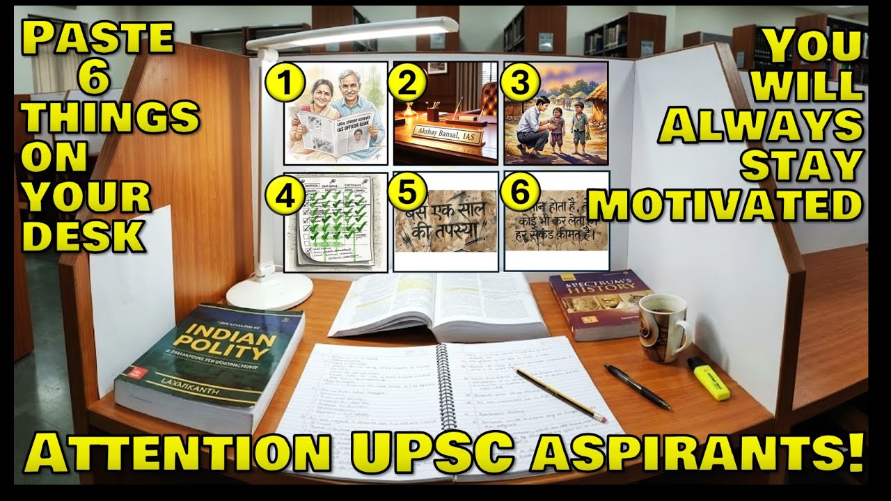 6 tricks to stay motivated during UPSC preparation #upsc # ...
