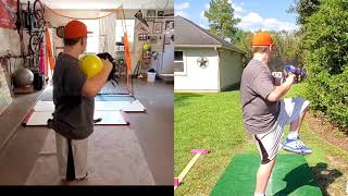 Baseball connection ball pitching comparison